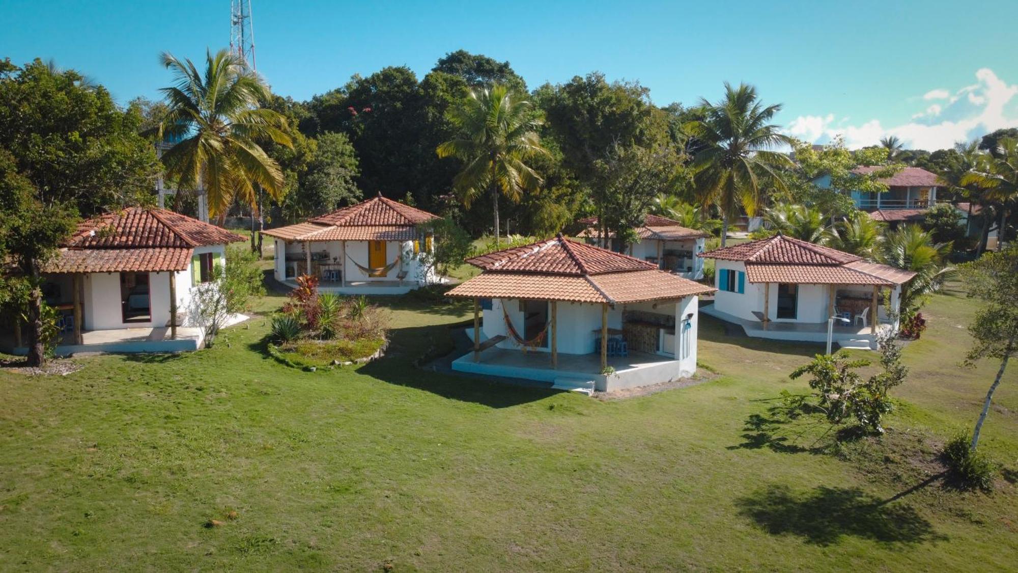 Canto Do Mar - Chales Com Vista Pro Mar - Кумурушатиба Экстерьер фото