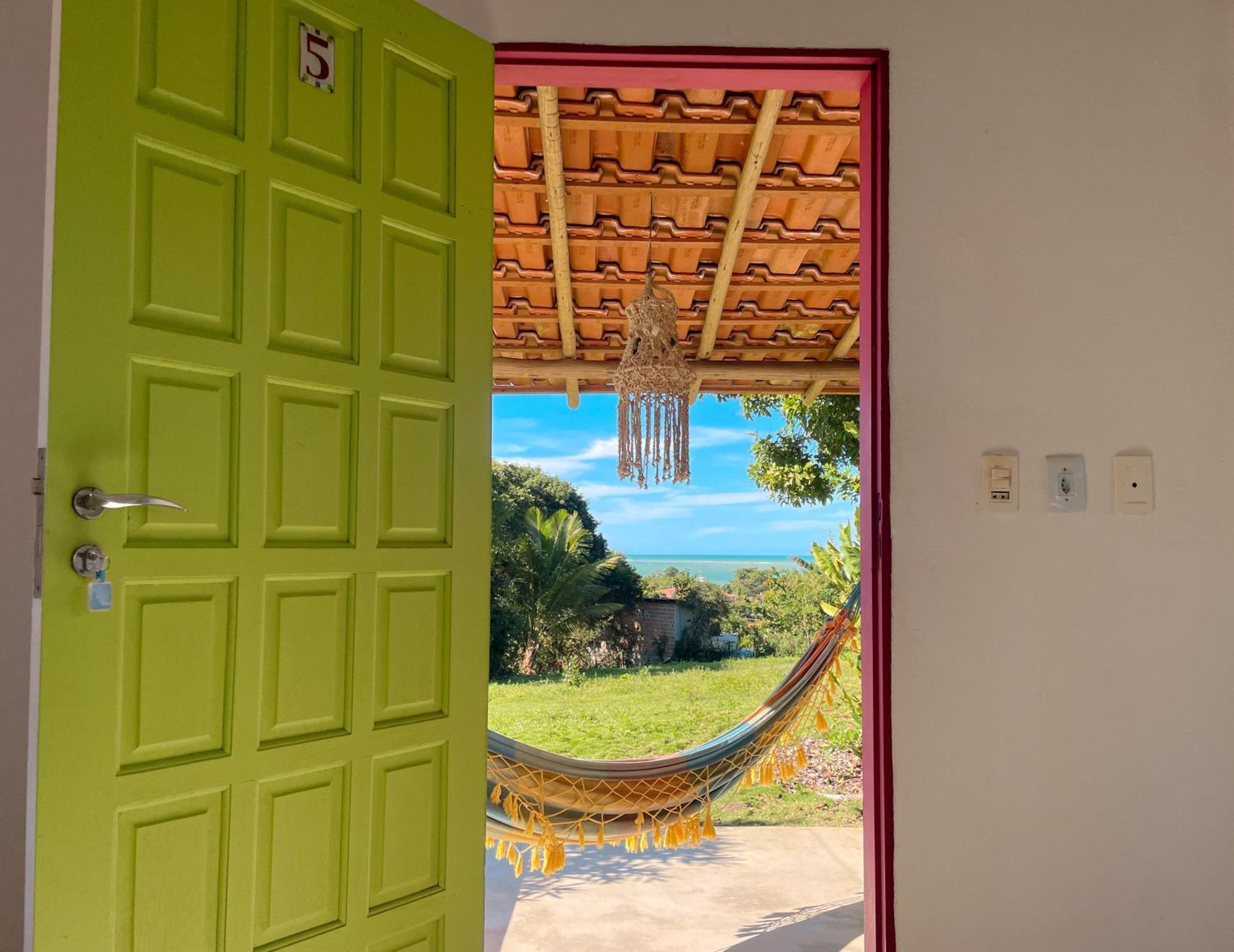 Canto Do Mar - Chales Com Vista Pro Mar - Кумурушатиба Экстерьер фото