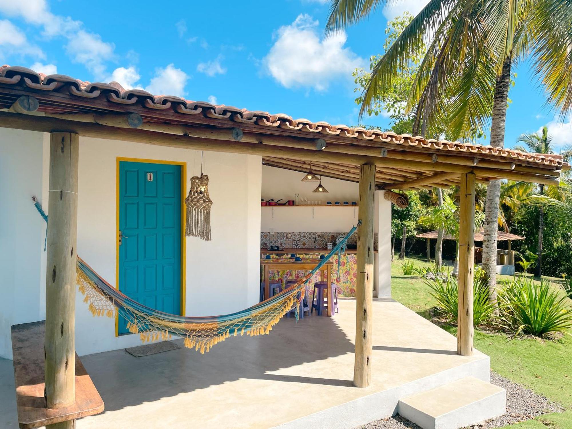 Canto Do Mar - Chales Com Vista Pro Mar - Кумурушатиба Экстерьер фото